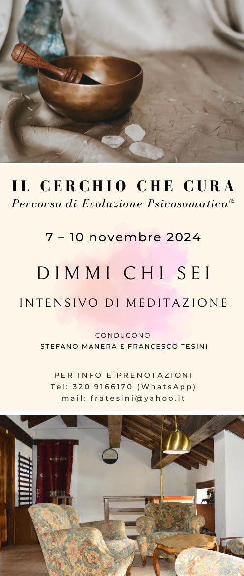 Il Cerchio che Cura a Farini (PC), Percorso di Evoluzione Psicosomatica 2024